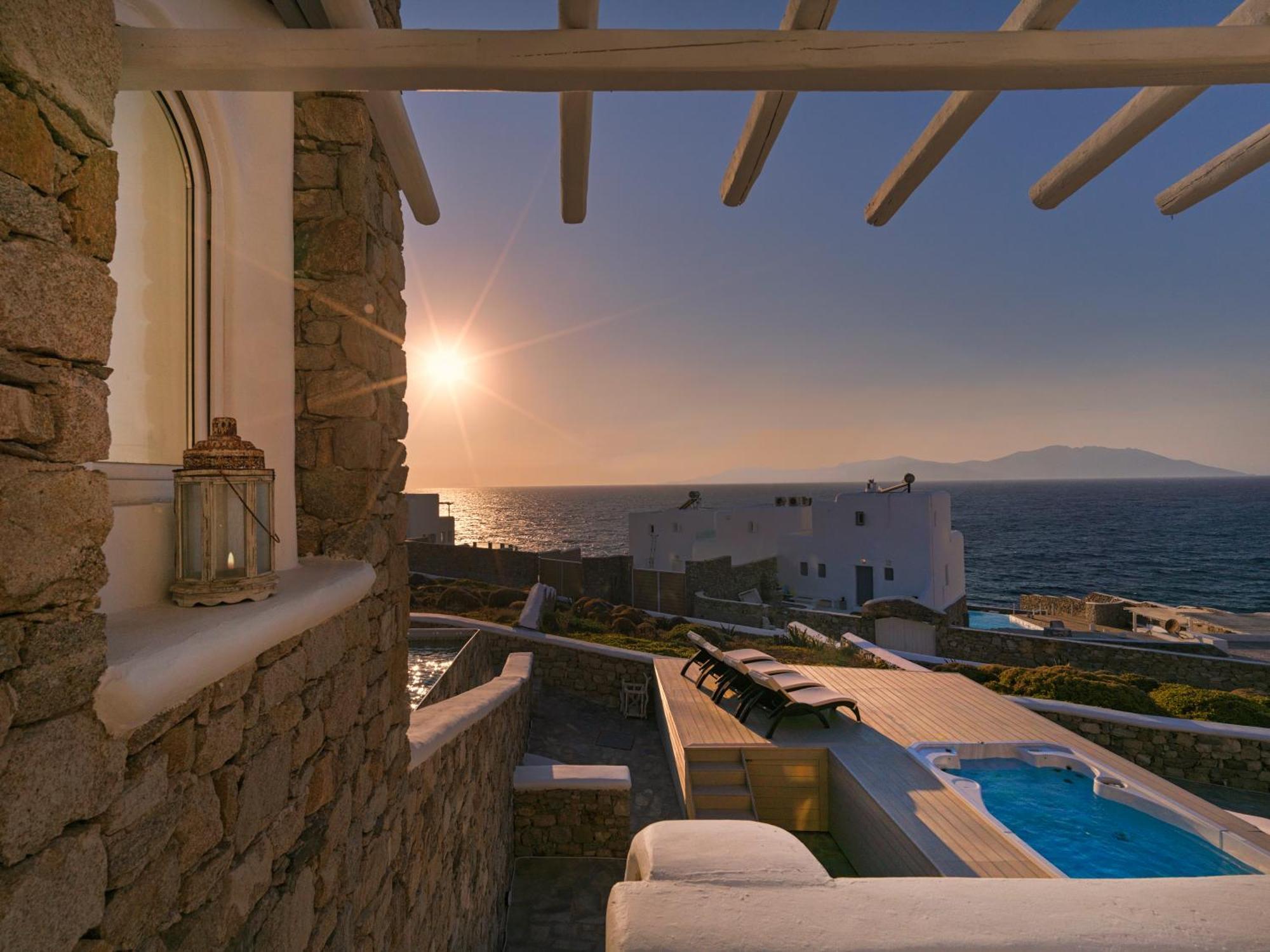 Sunset Villas In Mykonos By White Hills Mykonos Town Εξωτερικό φωτογραφία